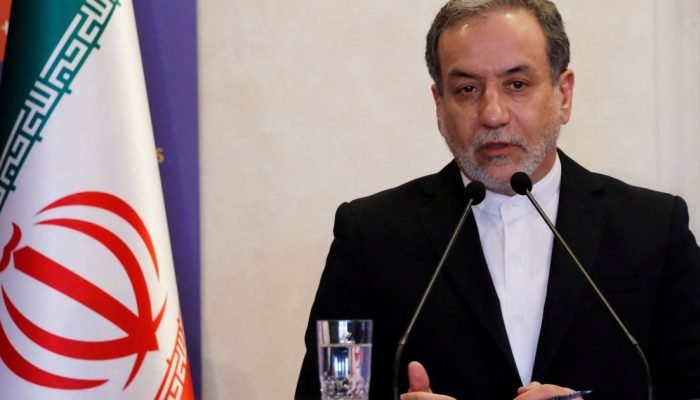 Chanceler iraniano Abbas Araqchi em Istambul  • 19/10/2024 REUTERS/Dilara Senkaya