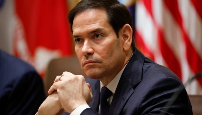 1 de 1 Imagem colorida mostra Marco Rubio dos EUA - Metrópoles - Foto: Kevin Dietsch/Getty Images