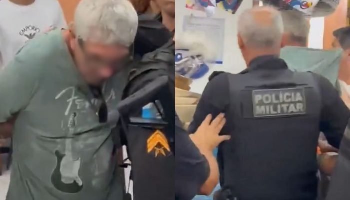 Suspeito foi contido por seguranças após ser flagrado filmando vítimas pelas costas; Polícia ...