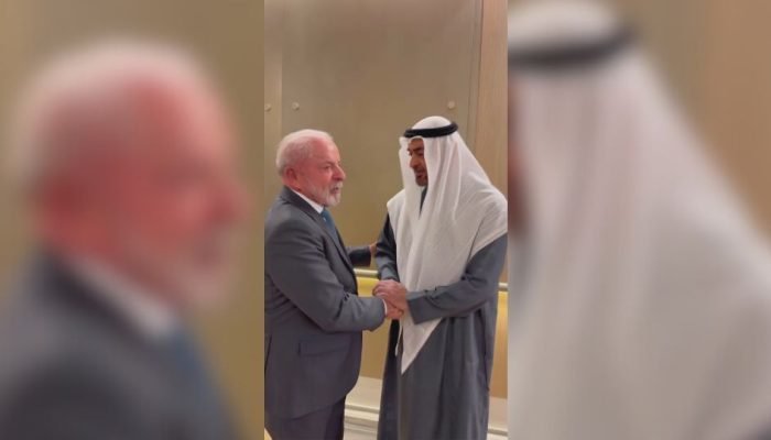 Lula encontra o presidente dos Emirados Árabes Unidos em Abu Dhabi  • Ricardo Stuckert