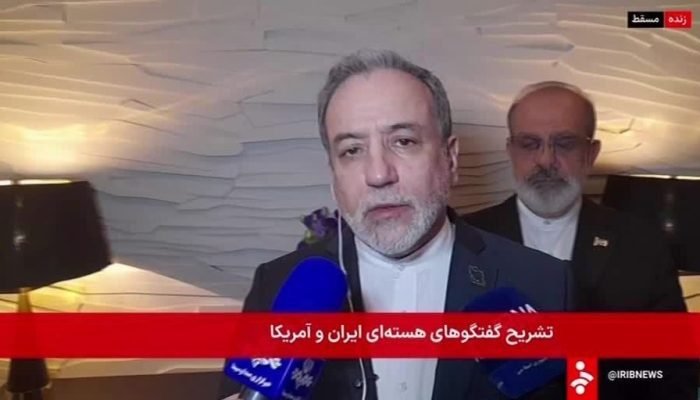 Ministro das Relações Exteriores do Irã, Abbas Araqchi, em entrevista  • IRIB / VIA REUTERS