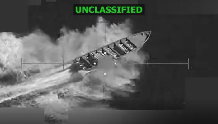 Novo ataque a embarcação EUA  • X - U.S Southern Command