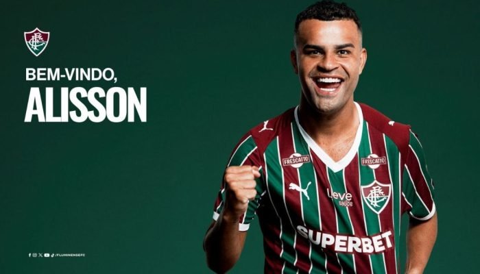 Alisson é o novo reforço do Fluminense  • Divulgação