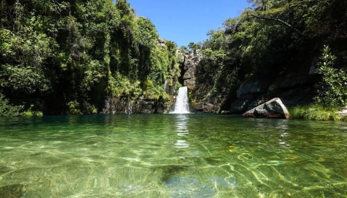 Cachoeiras são as principais atrações de área em disputa entre Goiás e Tocantins. (Foto: Div...