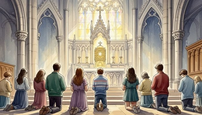 Jovens se convertem ao cristianismo, mostrando que não se contentam com o que o mundo atual lhes...