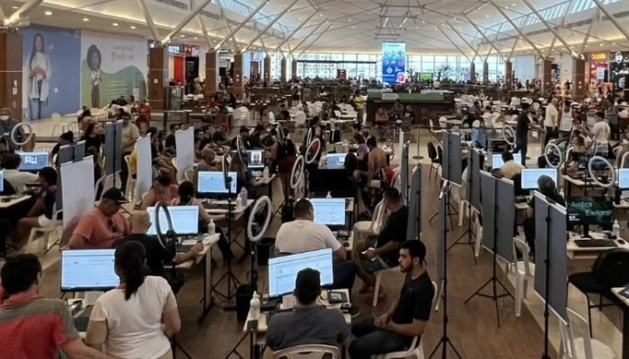 Cadastramento eleitoral. Foto: Divulgação