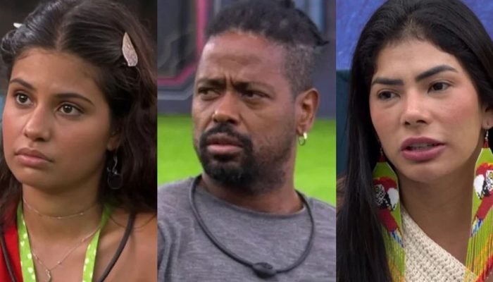 Gabriela, Boneco e Marciele disputam uma vaga no Paredão do BBB 26  • Reprodução/Globoplay