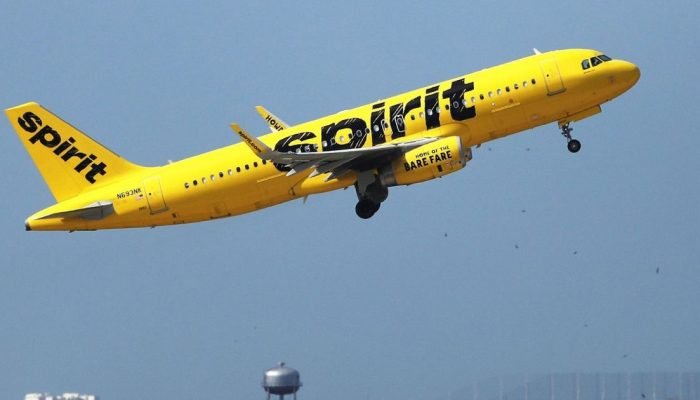 Avião Spirit Airlines  • Ricardo Ramirez Buxeda/Orlando Sentinel/Tribune News Service/Getty I...