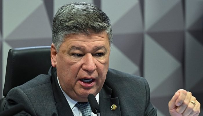 Senador Carlos Viana (Podemos-MG), presidente da CPMI do INSS. (Foto: Carlos Moura/Agência Senado)