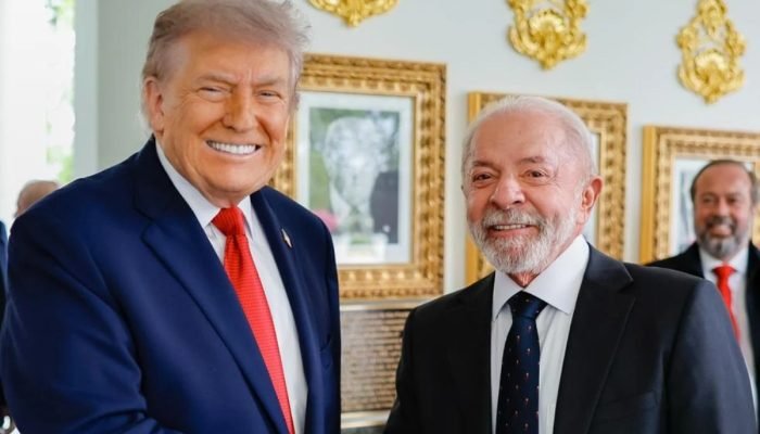 1 de 1 lula-e-trump-em-foto-oficial-na-casa-branca - Foto: Ricardo Stuckert/PR
