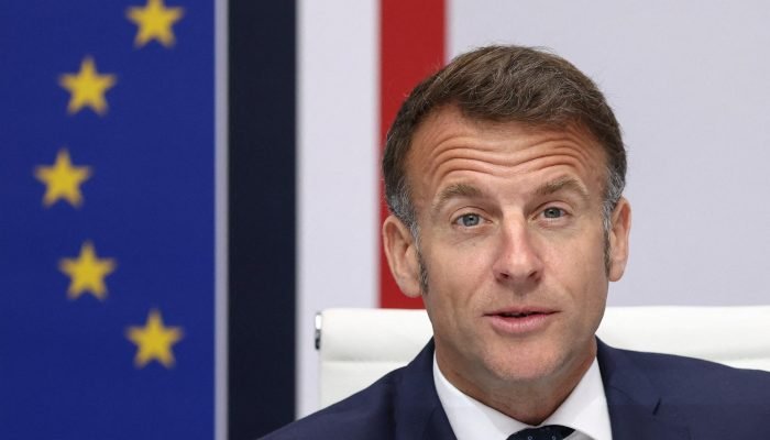 O presidente da França, Emmanuel Macron. (Foto: TOM NICHOLSON/EFE/EPA/POOL)