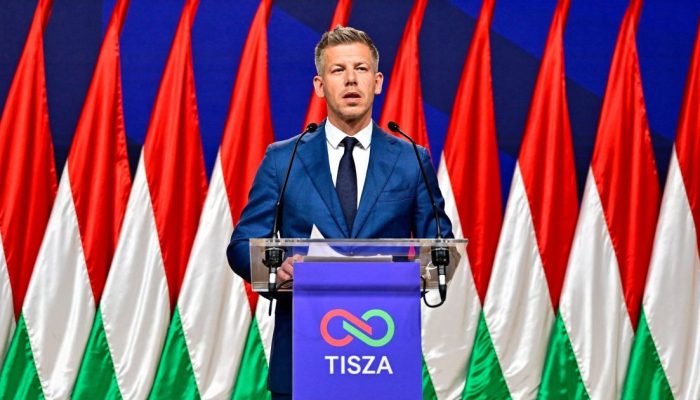 Péter Magyar concede entrevista em Budapeste, capital da Hungria  • 13 de abril de 2026 REUTE...