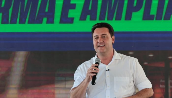 Ratinho Junior deverá ser confirmado pré-candidato a presidente pelo PSD nos próximos dias. (F...