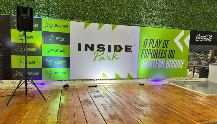 Uma área com espaço para várias modalidades. Foto: Divulgação