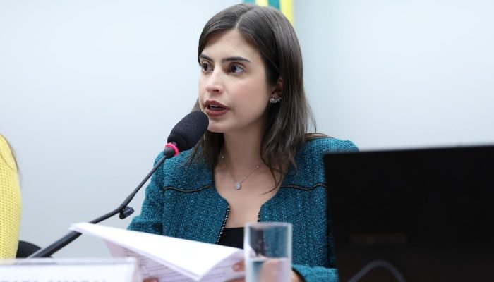 Tábata Amaral (PSB-SP), relatora do PL da Misoginia na Câmara. (Foto: Kayo Magalhães/Câmara d...