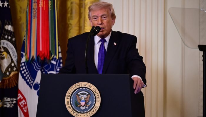 1 de 1 U.S. President Donald Trump - Foto: Kyle Mazza/Anadolu via Getty Images