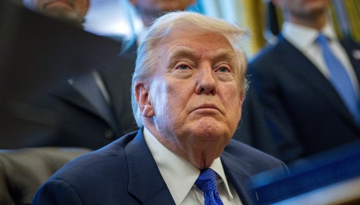 O presidente dos EUA, Donald Trump. (Foto: BONNIE CASH/EFE/EPA/POOL)