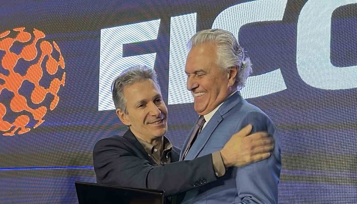 Romeu Zema e Ronaldo Caiado são pré-candidatos a presidente. (Foto: André Cruz/Digital MG)